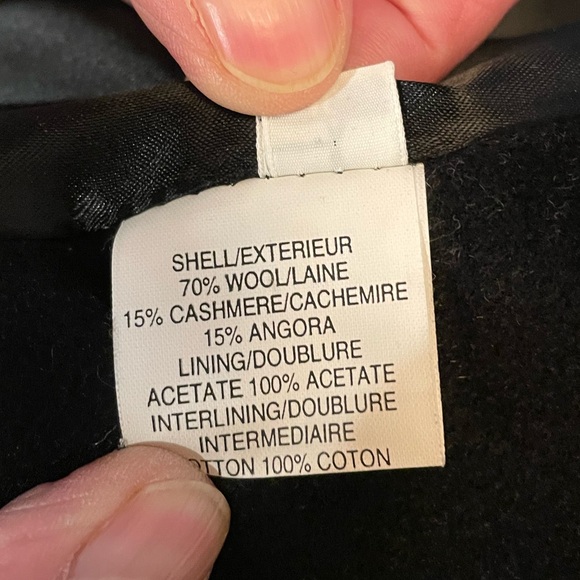 Wool & Cashmere Blend Full Length Coat - Picture 3 of 6